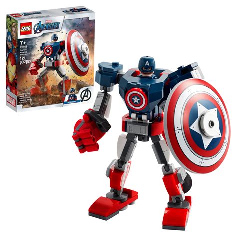 captain america 4 lego set|lego captain america mech set.